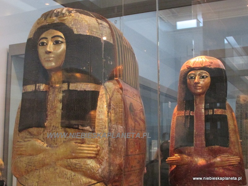 Egipskie mumie w Muzeum Brytyjskim