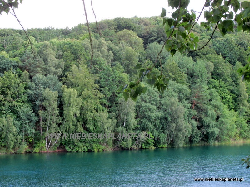 Jezioro Turkusowe na Wyspie Wolin