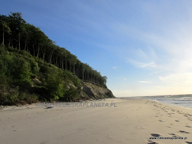 Na szlaku mamy też piękne szerokie plaże