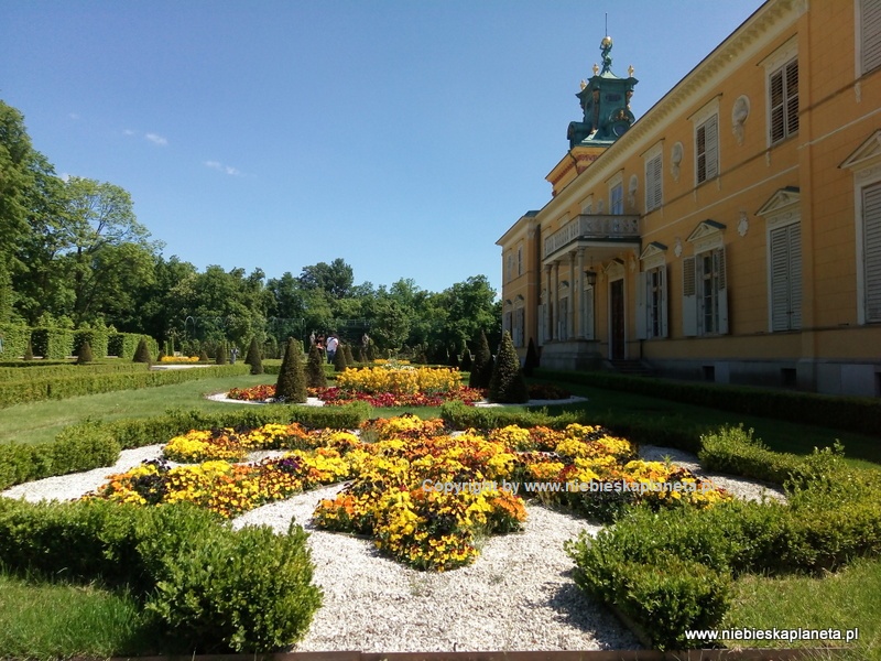 Pałac w Wilanowie - Ogród