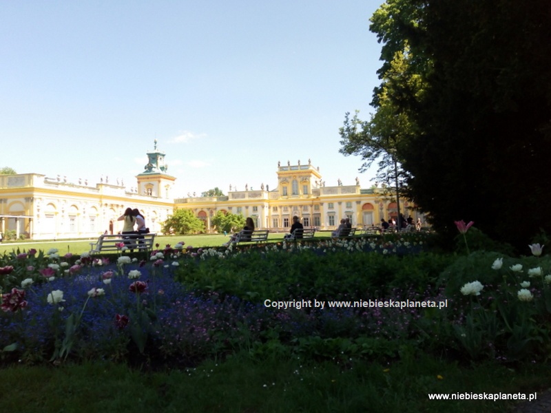 Pałac w Wilanowie - Ogród