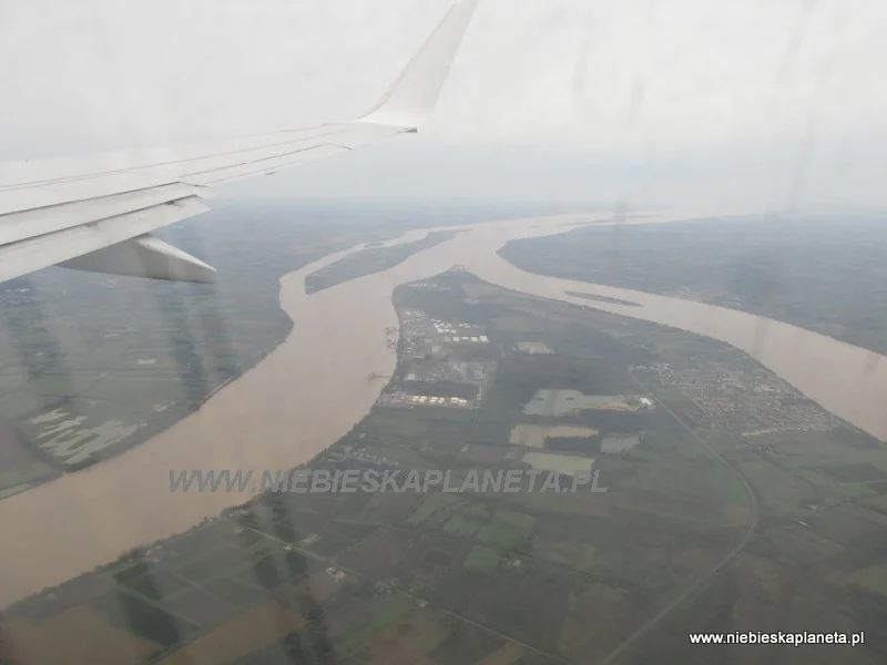 Okolice Bordeaux z lotu ptaka