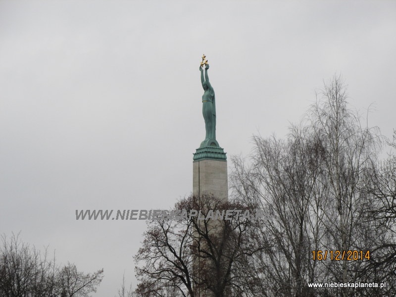 Ryga - Statua Wolności