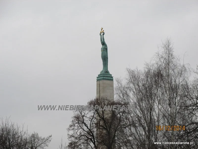 Ryga - Statua Wolności