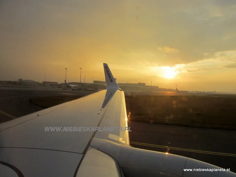 Wschód Słońca nad Warszawą