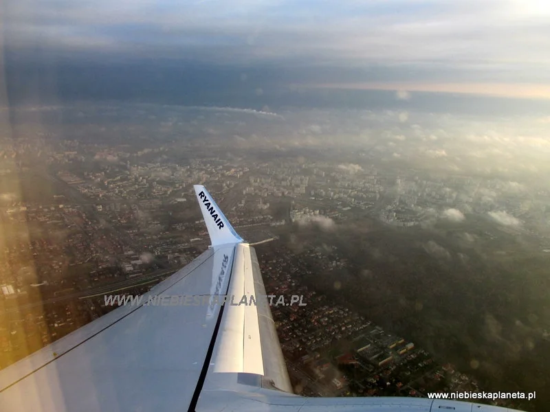 Warszawa z lotu ptaka