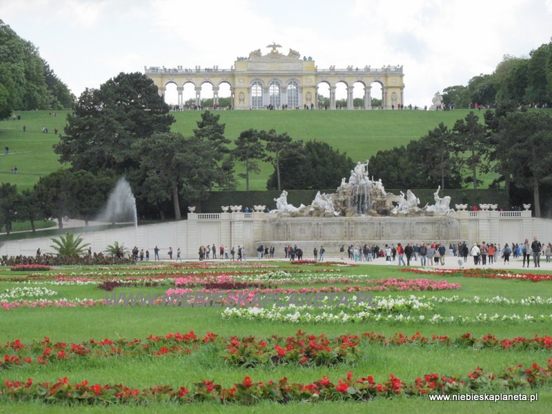 Wiedeń - Park Schonbrunn